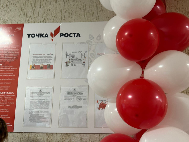 Открытие центра "Точка Роста".